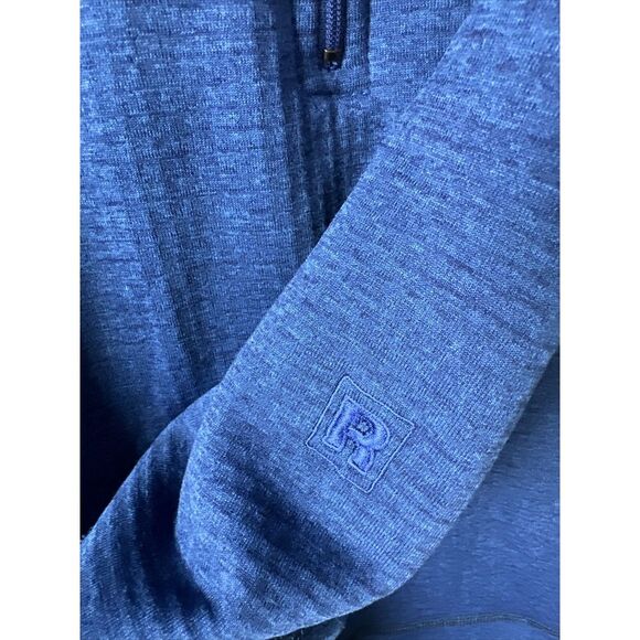 VTG Patagonia Mens XL Regulator R1 Flash Pullover Polartec Waffle Knit Blue USA - Picture 4 of 7